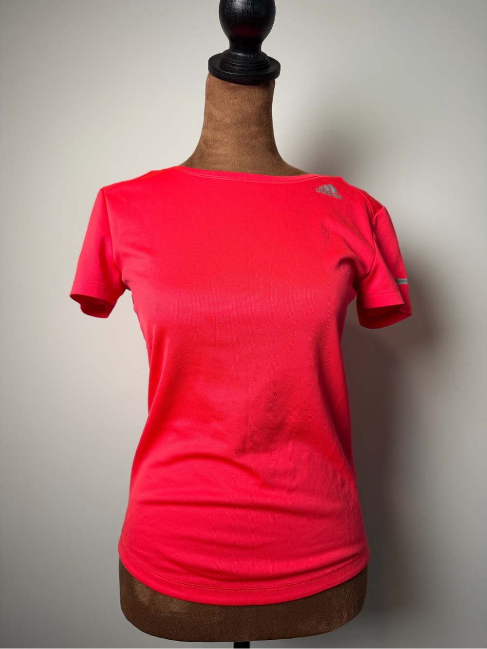 adidas Women’s Neon Pink Short Sleeve Athletic Tee